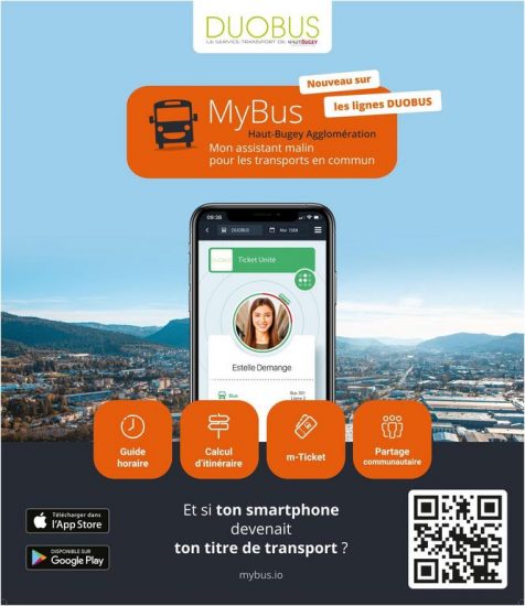 My bus - Application Haut Bugey Agglomération