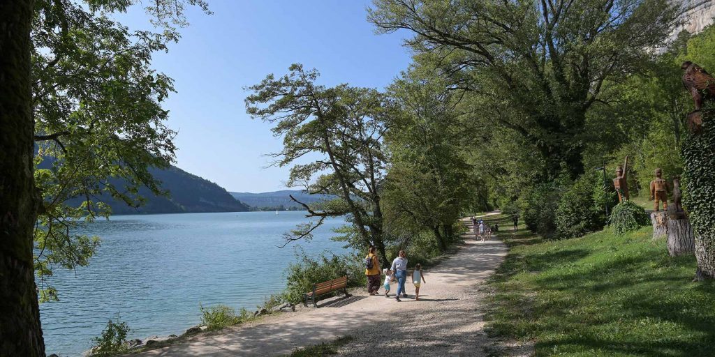 Voie verte à Nantua - Haut Bugey Agglomération