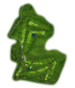 Plan parcours golf