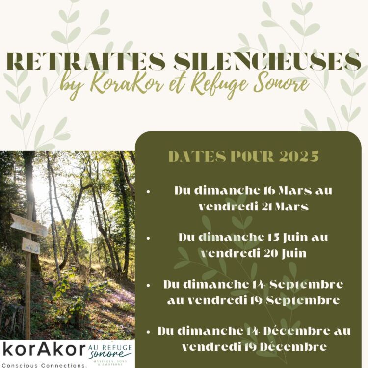 Retraites silencieuses en Bugey