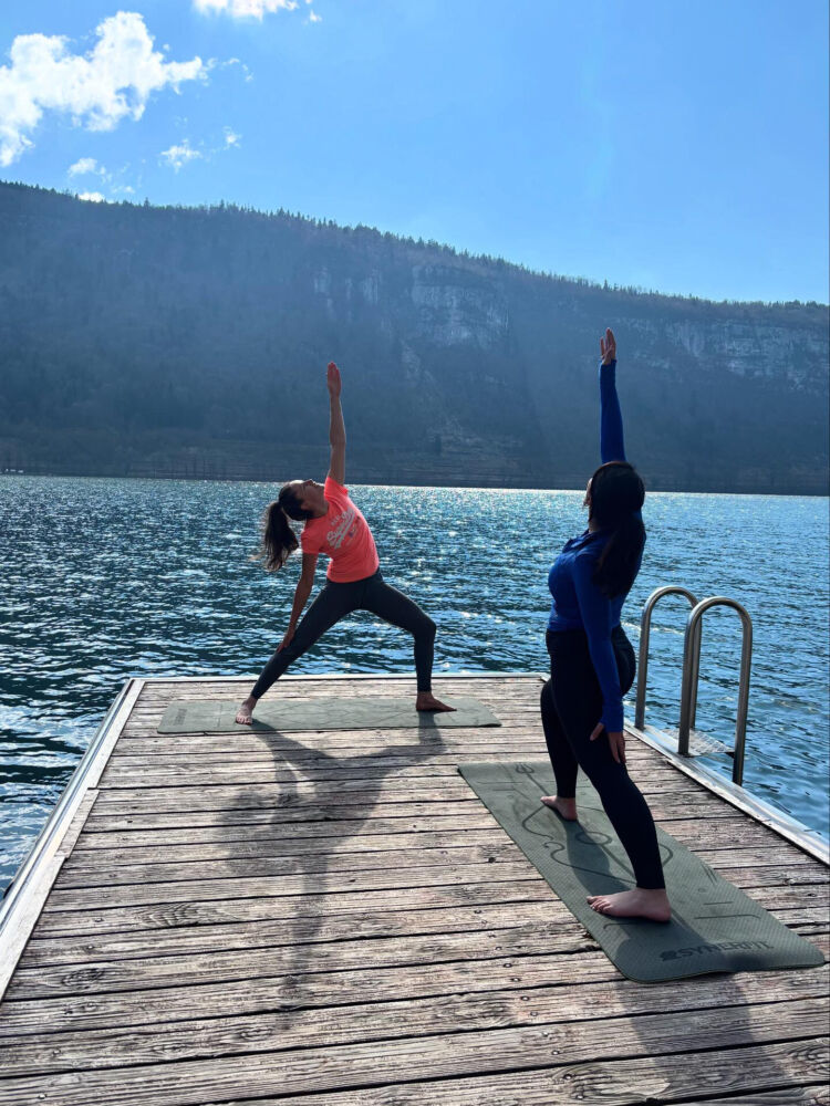 Yoga brunch à la Voile Blanche