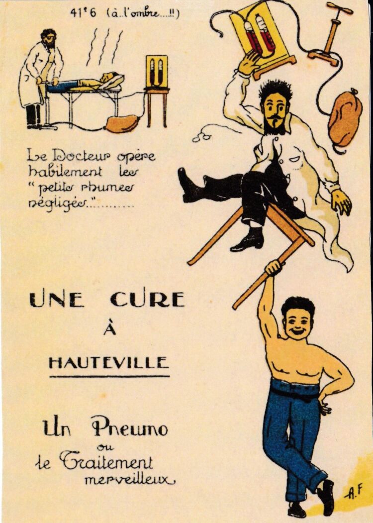 Exposition - Sanas, le premier sanatorium à Hauteville