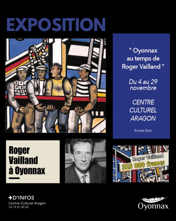 Exposition « Oyonnax au temps de Roger Vailland »